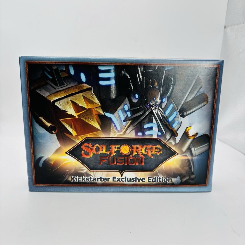 SolForge Fusion - Kickstarter Exclusive Edition- Complete. Cool game!